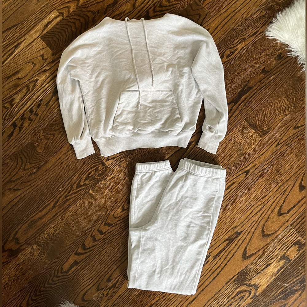 Aritzia Cream Jumpsuit